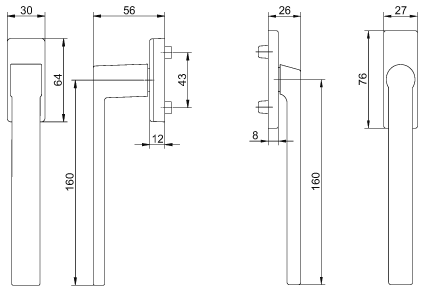 1033 160mm / 501R KR E rys